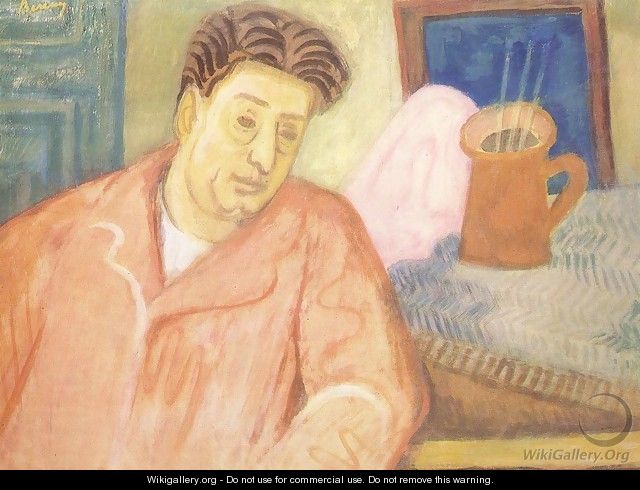 Meditation (Self portrait) 1930 - Paul Brill