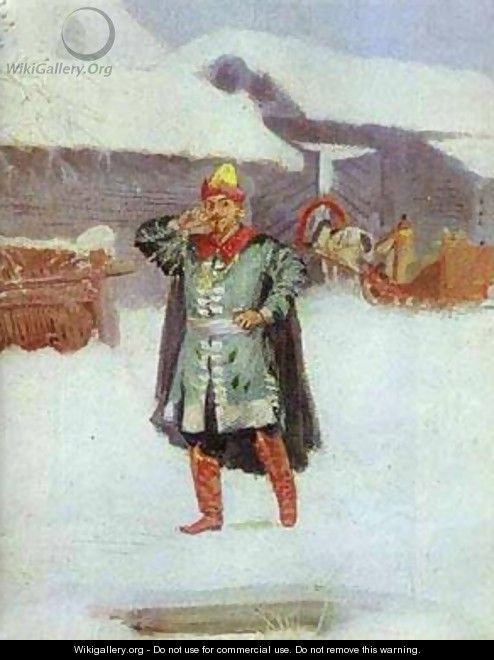Sunday 2 1889 - Andrei Petrovich Ryabushkin