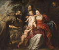 The Holy Family with Saints Francis and Anne and the Infant Saint John the Baptist probably early 1630s - Peter Paul Rubens
