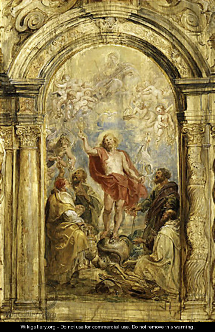 The Glorification of the Eucharist probably ca 1630 - Peter Paul Rubens