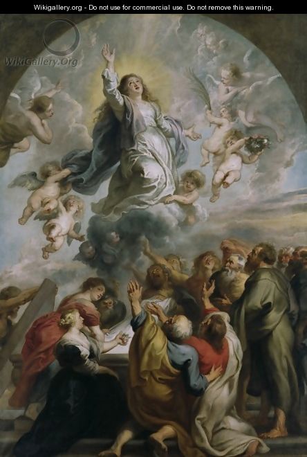 The Assumption of the Virgin c 1637 - Peter Paul Rubens