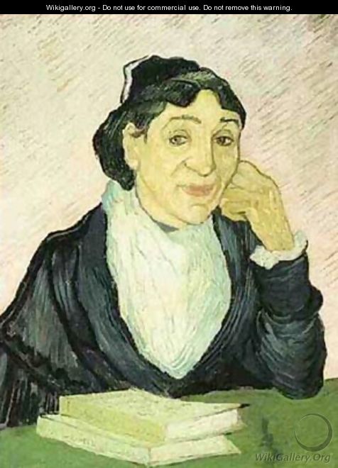 Larlesienne (Madame Ginoux) 1890 - Vincent Van Gogh