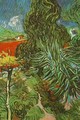 Doctor Gachets Garden In Auvers 1890 - Vincent Van Gogh