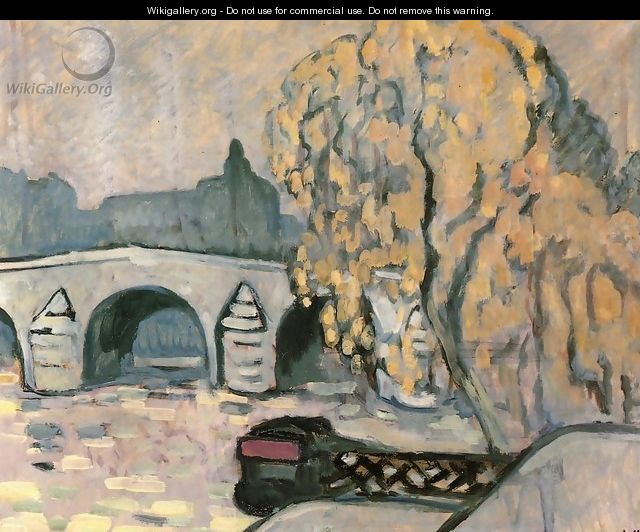 The Seine at Paris 1910 - Leon De Smet