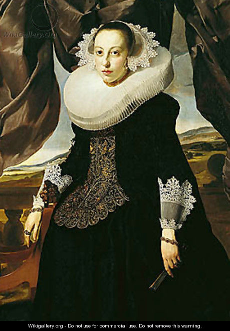 Portrait of a Young Dutch Woman - Thomas De Keyser