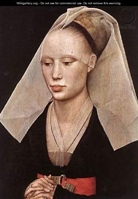 Portrait Of A Lady - Rogier van der Weyden