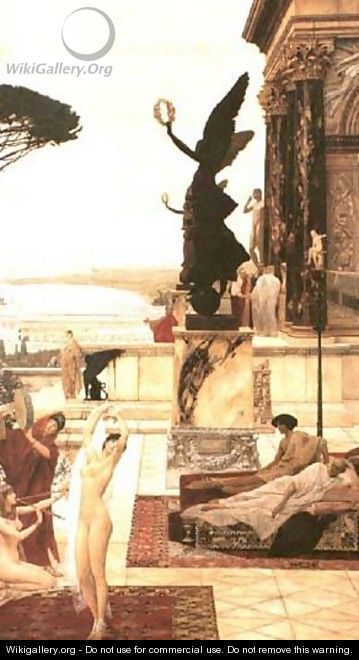 The Theater in Taomina 1886-88 - Gustav Klimt