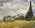 Wheat Field with Cypresses 1889 - Vincent Van Gogh