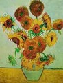 Still Life Vase With Fourteen Sunflowers 1883 - Vincent Van Gogh