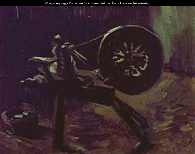 Spinning Wheel 1884 - Vincent Van Gogh
