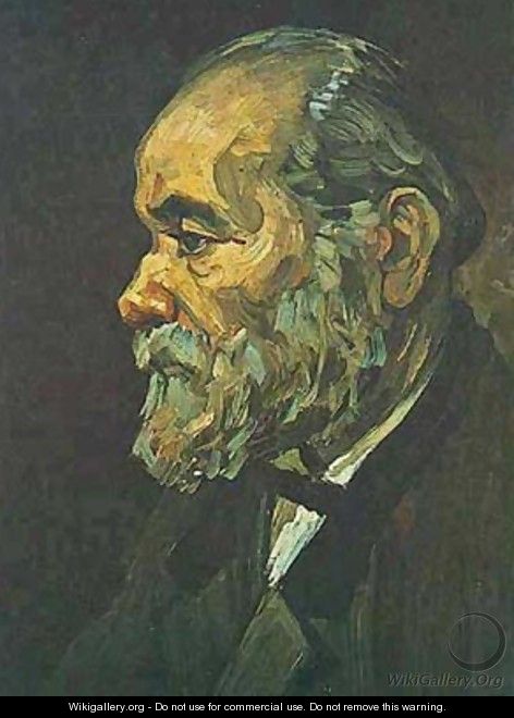 Portrait Of A Man 1885 - Vincent Van Gogh