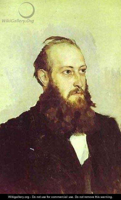 Portrait Of Victor Goshkevich The Founder Of The Historic Aarchaeological Museum In Kherson 1887 - Viktor Vasnetsov