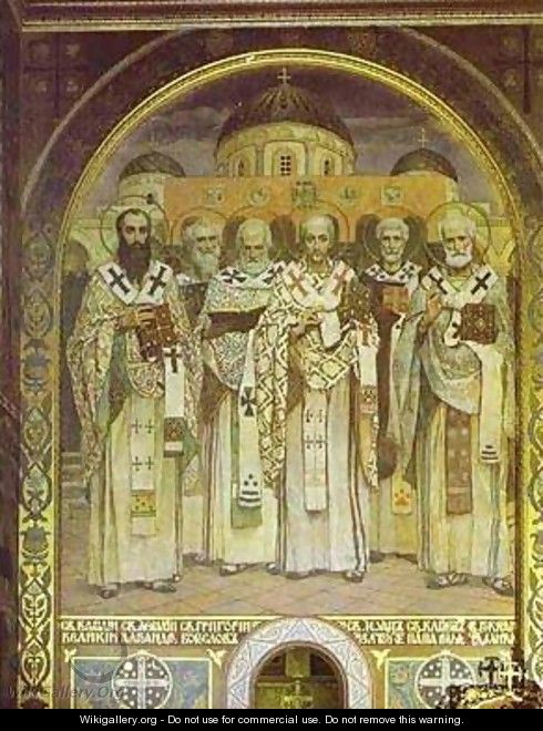 Orthodox Bishops 1885-96 - Viktor Vasnetsov