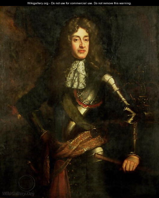Portrait of King James II - Sir Godfrey Kneller