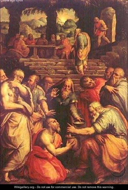 The Prophet Elisha 1566 - Giorgio Vasari
