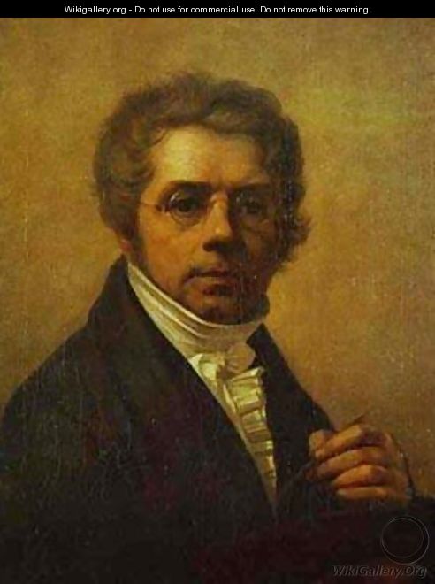 Self Portrait 1811 - Aleksei Gavrilovich Venetsianov