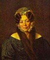 Portrait Of Mm Philosophova 1828 - Aleksei Gavrilovich Venetsianov