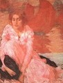 Girl In A Pink Dress 1900-1902 - Edmond-Francois Aman-Jean
