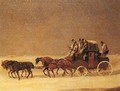 The Derby And London Royal Mail On The Open Road - Henry Alken
