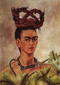 Self Portrait With Braid 1941 - Frida Kahlo