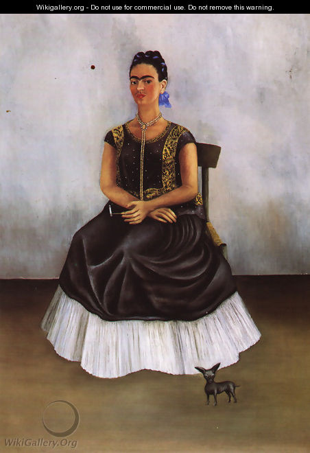 Itzcuintli Dog With Me 1938 Private Collection - Frida Kahlo