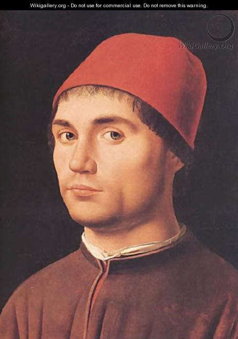 Portrait Of A Man 1475 - Antonello da Messina Messina