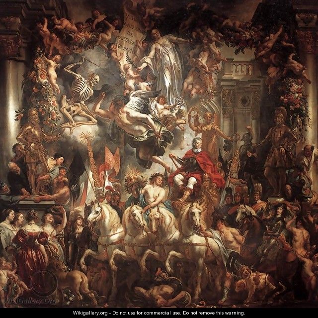 Triumph of Frederik Hendrik 1647-52 - Jacob Jordaens