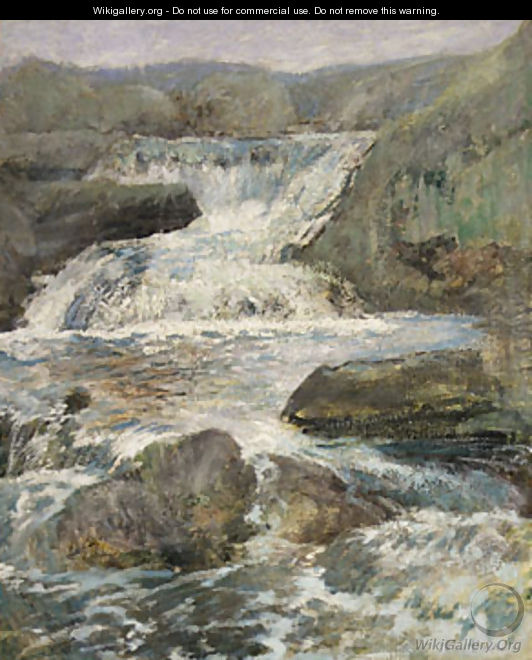 Horseneck Falls 2 - John Henry Twachtman