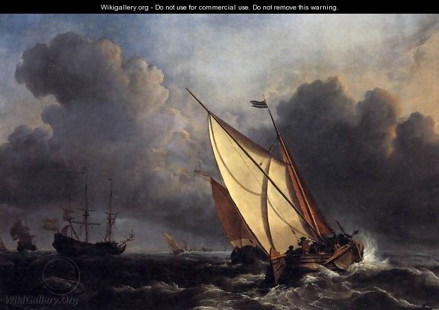 Dutch Fishing Boats in a Storm 1801 - Joseph Mallord William Turner