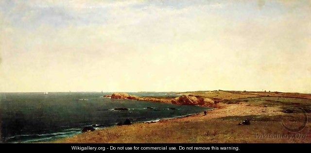 Coast at Newport 1869 - John Frederick Kensett