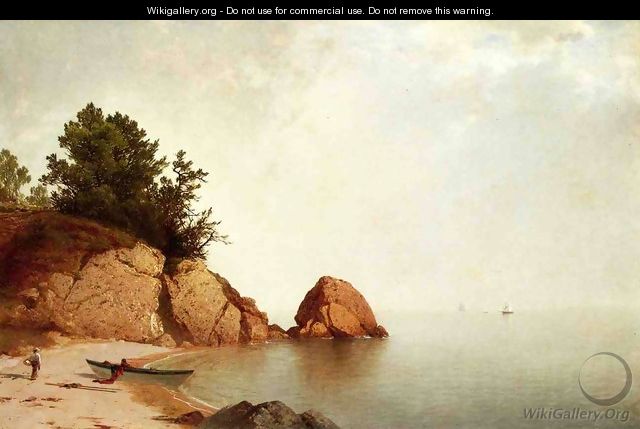 Beach at Newport 1869-1872 - John Frederick Kensett