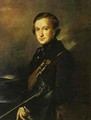 Portrait Of YU F Samarin In The Hunting Dress 1846 - Vasili Andreevich Tropinin