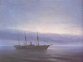 Before battle Ship Constantinople - Ivan Konstantinovich Aivazovsky