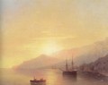 Ships on a raid - Ivan Konstantinovich Aivazovsky