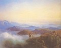 Range of the Caucasus mountains - Ivan Konstantinovich Aivazovsky