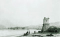 The tower of Genoa - Ivan Konstantinovich Aivazovsky