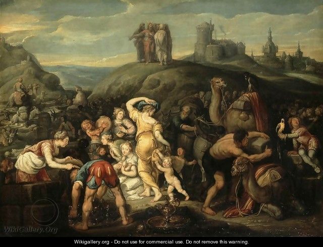 The Israelites after Crossing the Red Sea - Simon de Vos