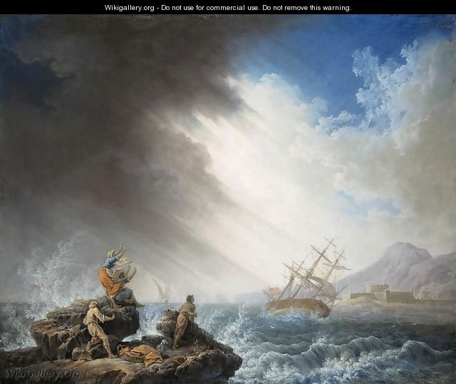 Ship-Wreck - Pierre-Jacques Volaire