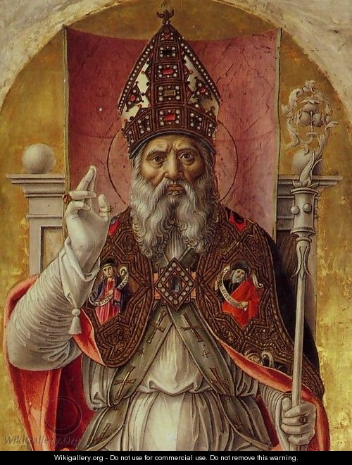 St Ambrose Polyptych (detail) - Bartolomeo Vivarini