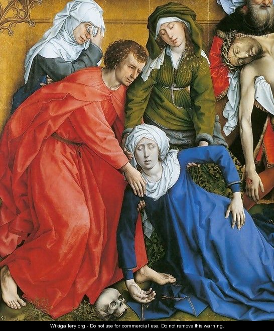 Deposition (detail) 3 - Rogier van der Weyden