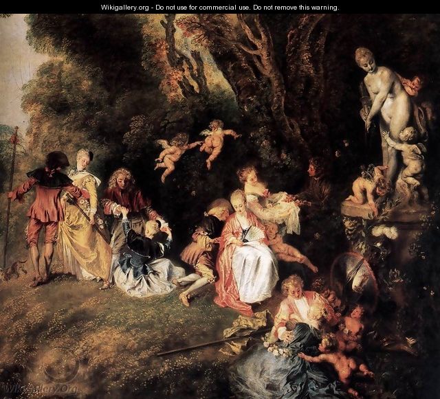 Pilgrimage to Cythera (detail) 2 - Jean-Antoine Watteau
