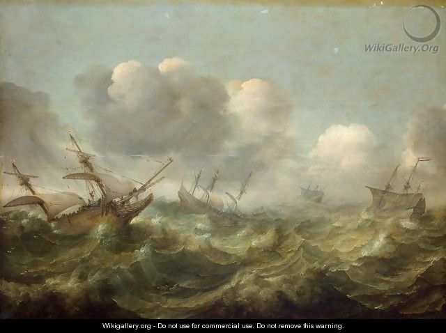 Stormy Sea - Adam Willaerts