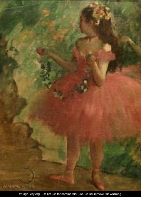Dancer in Pink - Edgar Degas