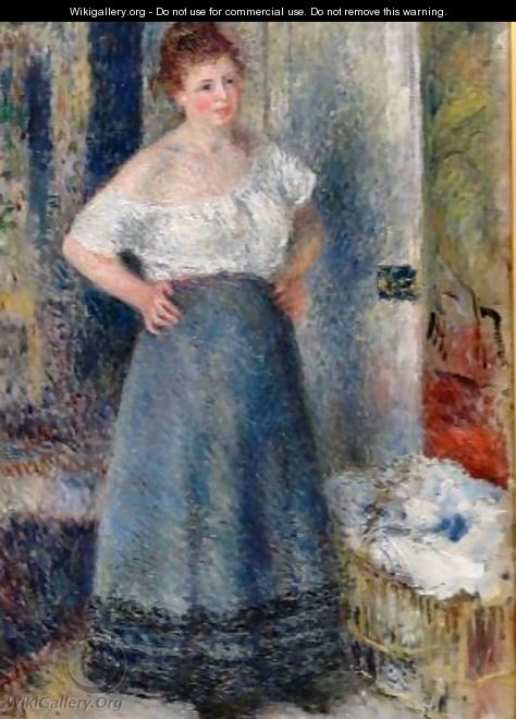 The Laundress 2 - Pierre Auguste Renoir