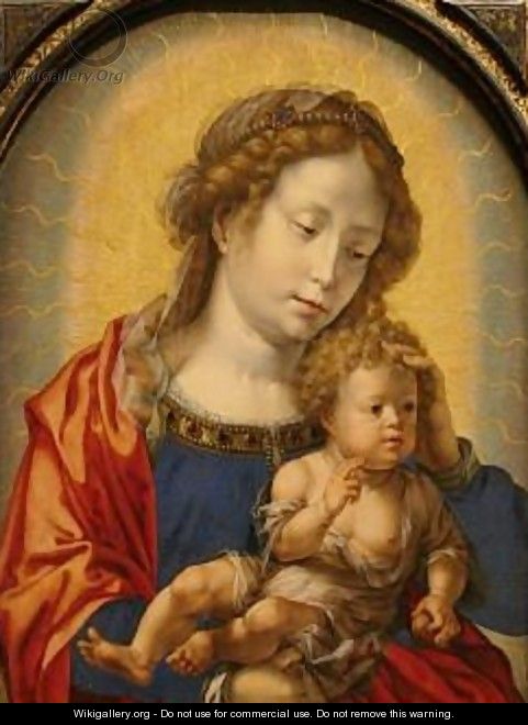 Virgin and Child - Jan (Mabuse) Gossaert
