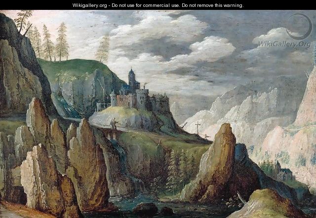 Mountainous Landscape 2 - Tobias van Haecht (see Verhaecht)