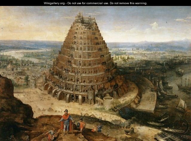 The Tower of Babel - Lucas Van Valkenborch