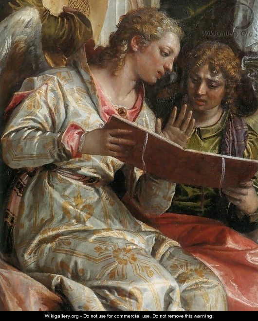 Mystical Marriage of St Catherine (detail) - Paolo Veronese (Caliari)