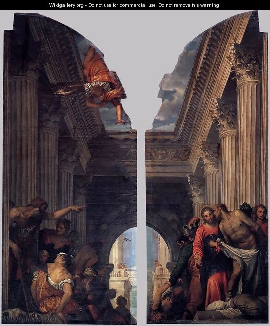 Healing of the Lame Man at the Pool of Bethesda - Paolo Veronese (Caliari)