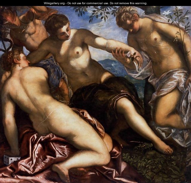 Mercury and the Graces - Paolo Veronese (Caliari)